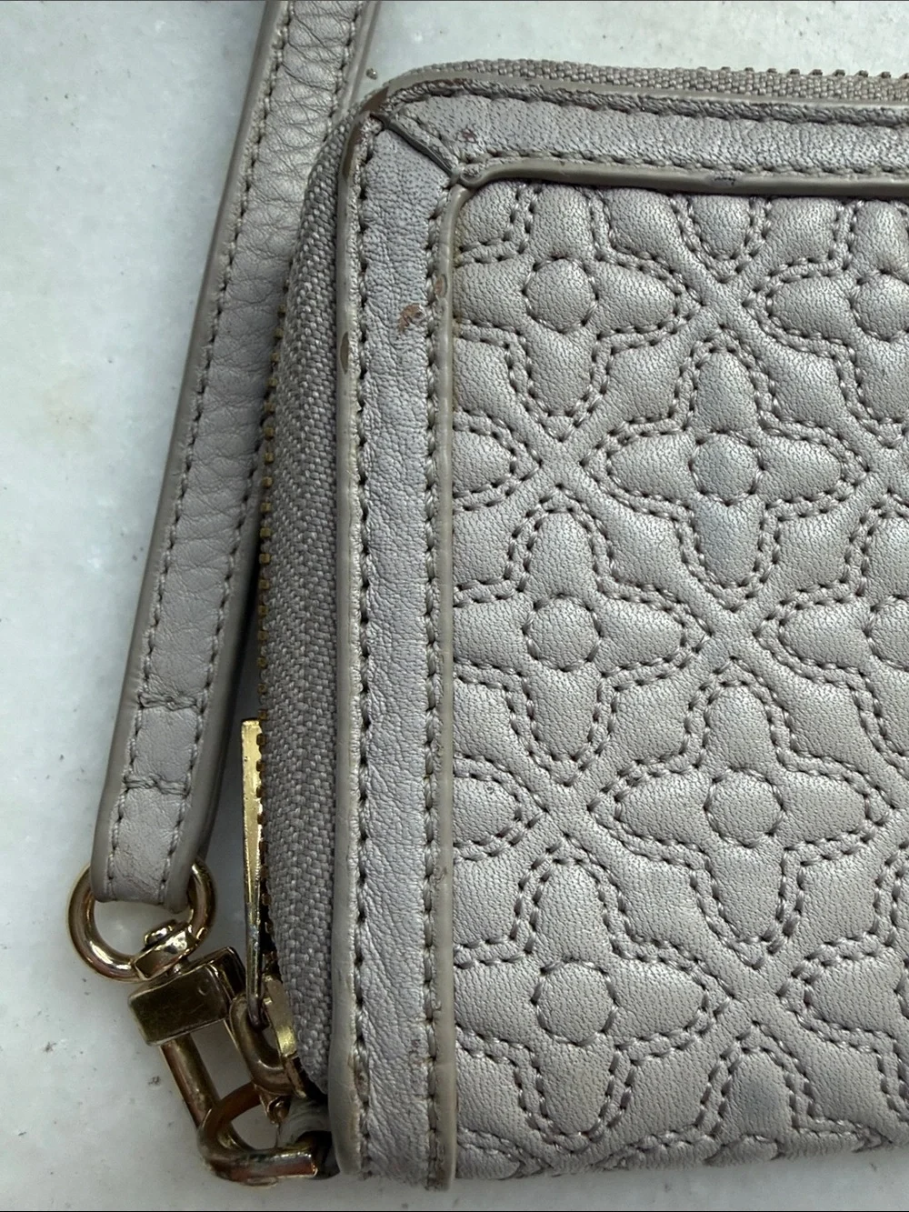 Tory Burch Bryant Quilted Wristlet/Wallet